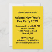 Tage vor einladung (Rückseite)