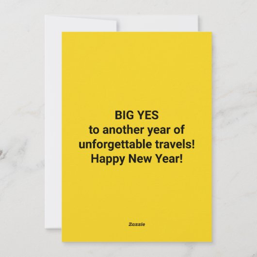 Tage vor feiertagskarte (Rückseite)