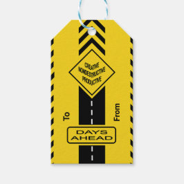 Tage vor geschenkanhänger