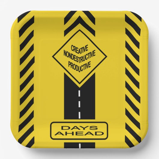 Tage vor pappteller (Vorderseite)