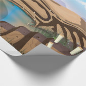 Tagebau Geschenkpapier (Ecke)