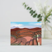 Tagebau Postkarte (Stehend Vorderseite)