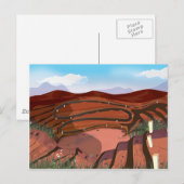 Tagebau Postkarte (Vorne/Hinten)