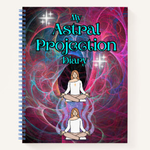 Tagebuch für Astralprojektionen Notizblock