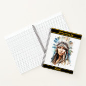 Tagebuch für traditionelle Kunst: Kühne Muster Notizblock (Innenseite)