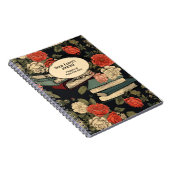 Tagebuch für Vintage Rose (Rechte Seite)