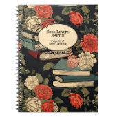 Tagebuch für Vintage Rose (Vorderseite)