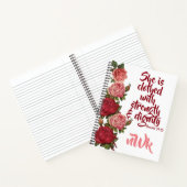 Tagebuch "Gorgeous Proverbs 31:25 Notizblock (Innenseite)