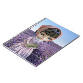 Tagebuch ・Lavendel-Nachmittag (Linke Seite)