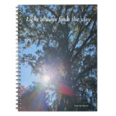 Tagebuch - Licht findet immer einen Weg (Vorderseite)