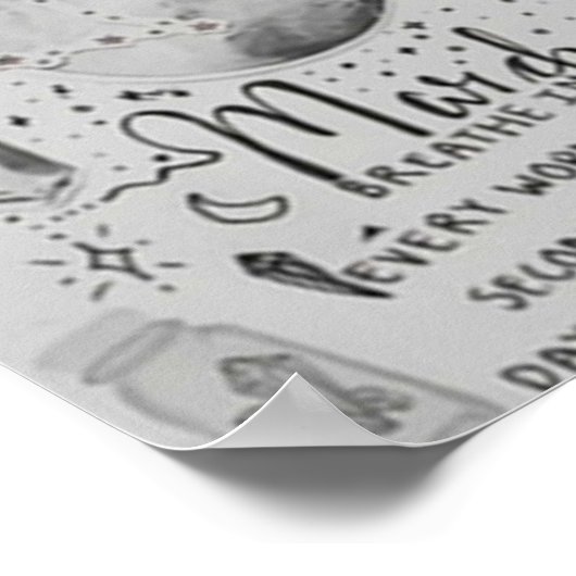 Tagebuch mit Anime Poster (Ecke)