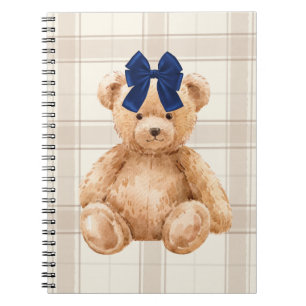 Tagebuch mit Bär mit Bogen
