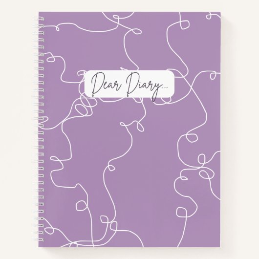 Tagebuch Notizblock (Vorderseite)