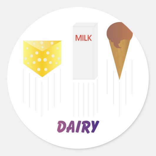 Tagebuchaufkleber Runder Aufkleber (Vorderseite)