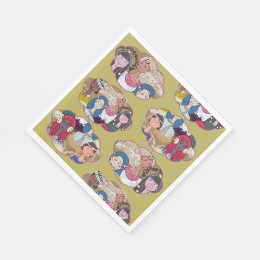 Tages- & Eventserviette Serviette (Ecke)