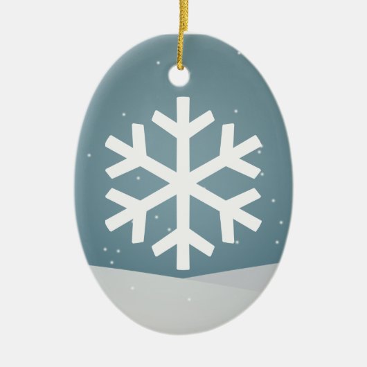 Tages-/Nachtverzierung Keramik Ornament (Vorne)