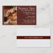 Tages-Spa Visitenkarte (Vorne/Hinten)