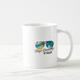Tages-Trinken in Gange Lustige Single-Ferien-Kreuz Kaffeetasse