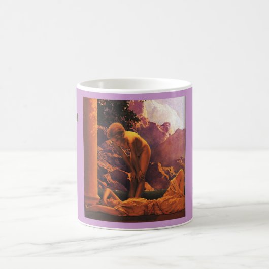 Tagesanbruch-Detail-Tasse Kaffeetasse (Mittel)