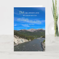 Tagesangebot des Vaters Alaskan Fluss und Berg