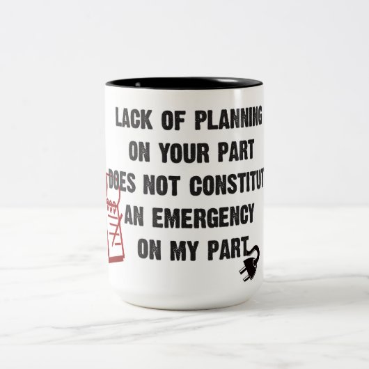 Tagesangebot Zweifarbige Tasse (Mittel)