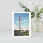 Tagesansicht des Pilgerdenkmals Postkarte (Stehend Vorderseite)