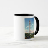 Tagesansicht des Pilgerdenkmals Tasse (VorderseiteRechts)