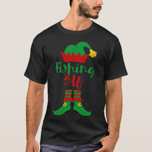 Tagesausflug-Eisfischen Winter-Eisloch-Feiertagsge T-Shirt