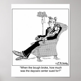 Tagesbetreuung in Kinderzimmer Rhymes Poster