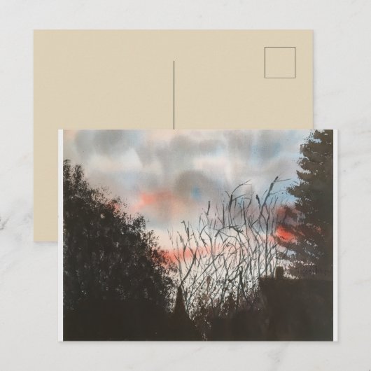 TAGESBREAK , POSTCARD POSTKARTE (Vorne/Hinten)