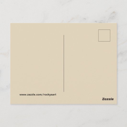 TAGESBREAK , POSTCARD POSTKARTE (Rückseite)