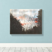 TAGESBREAK, WASSERFARBE LEINWANDDRUCK (Insitu (Holzboden))