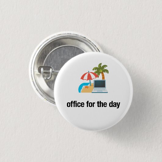 Tagesbüro Button (Vorne & Hinten)