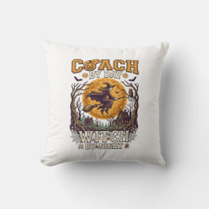 Tagescoach Hexennacht Halloween Fliegender Mond Sp Kissen