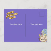 Tagesdesign der Mutter Postkarte (Rückseite)