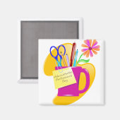 Tagesdesign für Führungskräfte Magnet (Vorderseite/Rückseite)