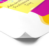 Tagesdesign für Führungskräfte Poster (Ecke)