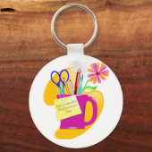 Tagesdesign für Führungskräfte Schlüsselanhänger (Vorderseite)