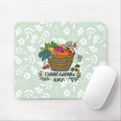 Tagesdesign für Vintage Erntedank Mousepad (Mit Mouse)