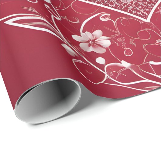 Tagesdesign Geschenkpapier (Rolleneckpunkt)