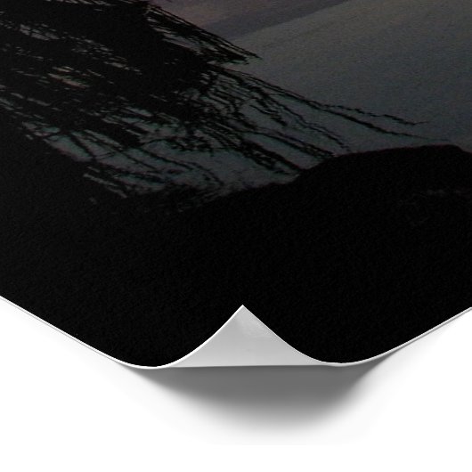 Tagesende Poster (Ecke)