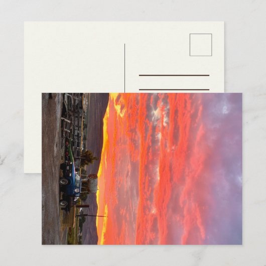 Tagesende Postkarte (Vorne/Hinten)