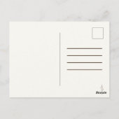 Tagesende Postkarte (Rückseite)