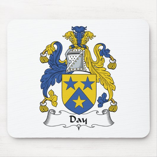 TagesFamilienwappen Mousepad (Vorne)