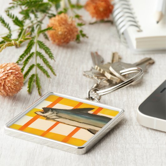 Tagesfang Schlüsselanhänger (Seite)