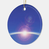 Tagesfeier Keramik Ornament (Links)
