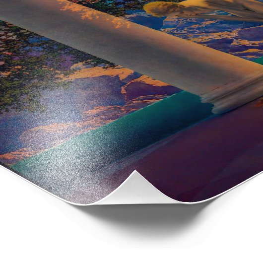 Tagesfeier | Maxfield Parrish | Fotodruck (Ecke)