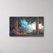 Tagesfeier | Maxfield Parrish | Leinwanddruck (Vorderseite)