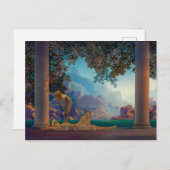 Tagesfeier | Maxfield Parrish | Postkarte (Vorne/Hinten)