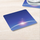 Tagesfeier Rechteckiger Pappuntersetzer (angewinkelt)